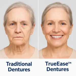 TrueEase™ Custom-Fit Functional Dentures — Perfectly Fitted in Minutes at Home